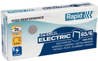 Hæfteklamme Rapid Strong 65/6 Electric, 5000/pk.